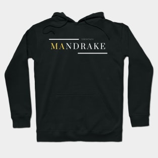 Minimalist Exotic Plant Design: Natural and Sophisticated Style  - Mandrake Hoodie